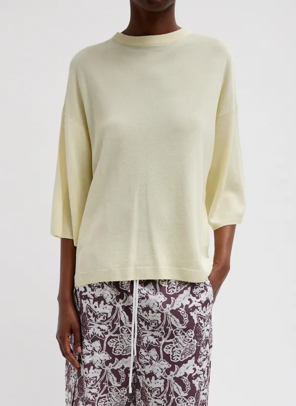 Crispy Sweater Oversized Easy T-Shirt made by Tibi