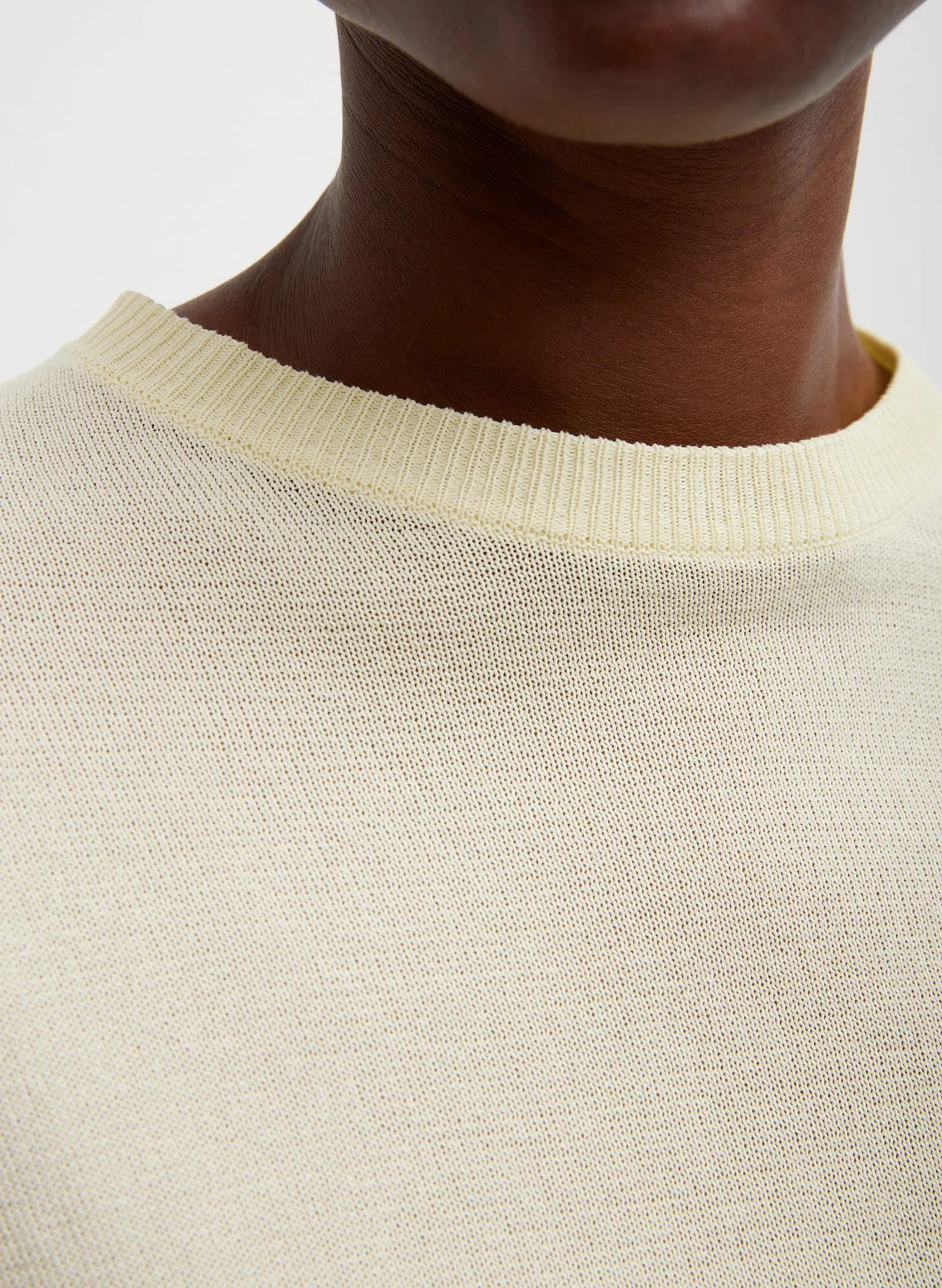 Crispy Sweater Oversized Easy T-Shirt sold by Tibi product image thumbnail 3