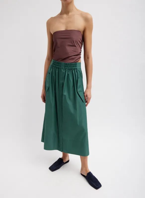 Italian Sporty Nylon Full Skirt made by Tibi