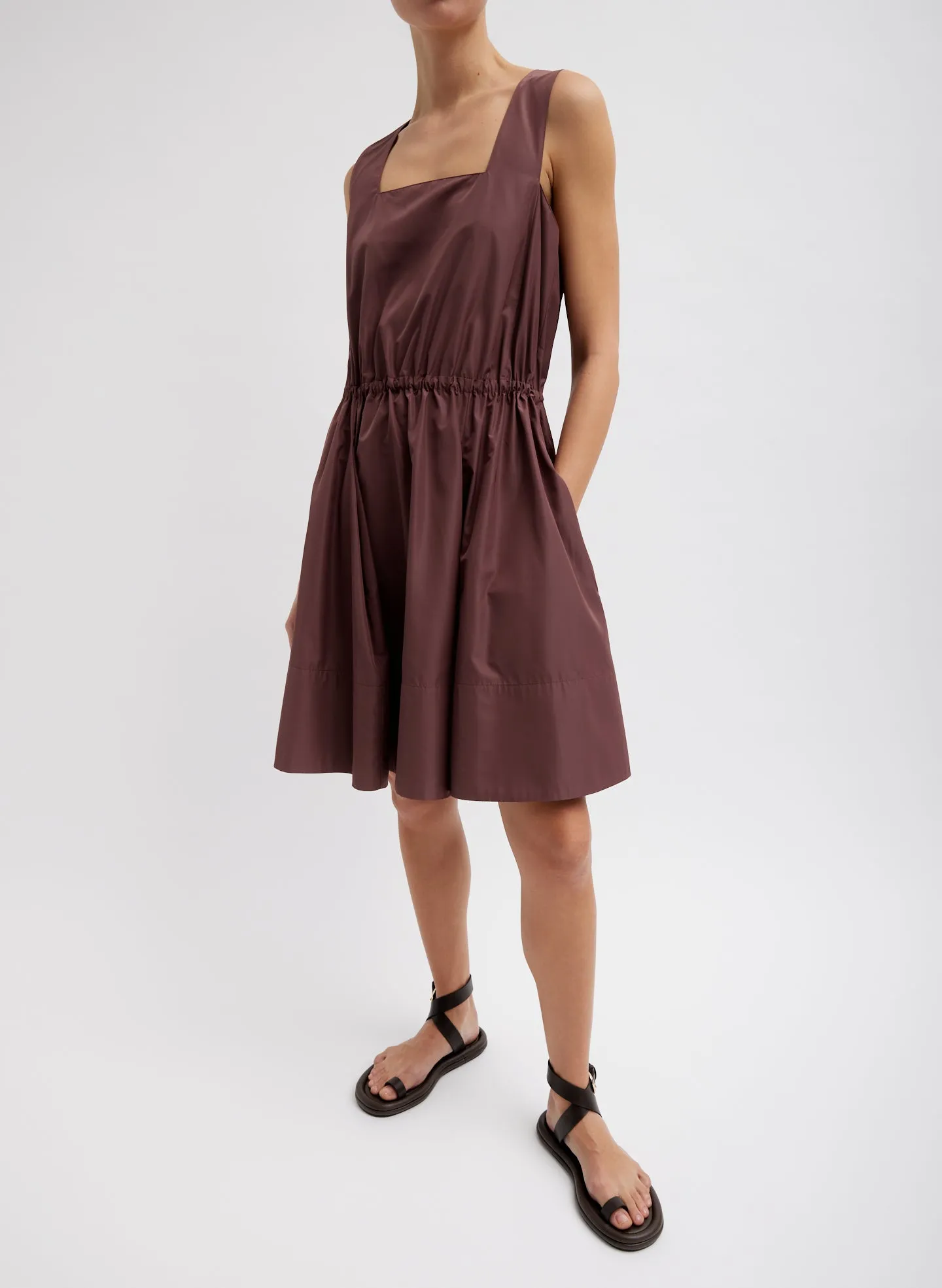 Italian Sporty Nylon Short Tank Dress sold by Tibi
