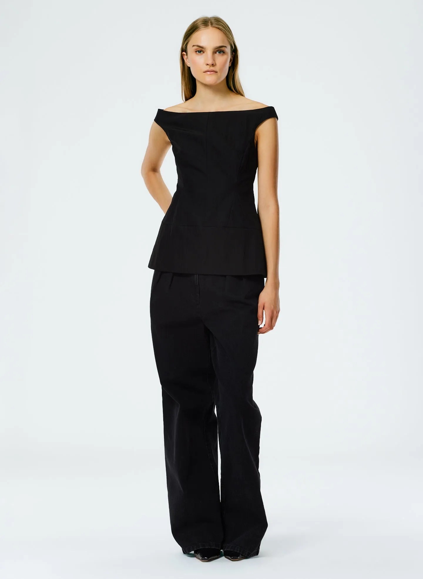 Schema Sculpted Top sold by Tibi product image thumbnail 5