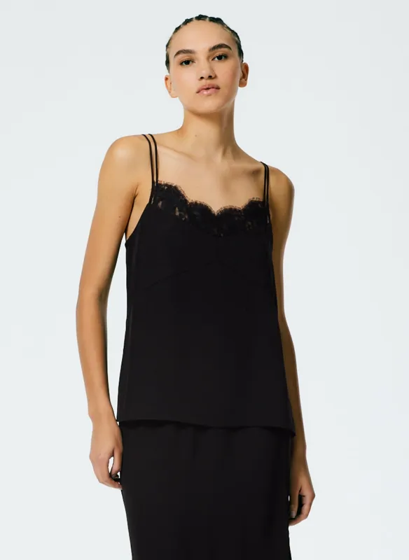 Lace Slip Cami made by Tibi