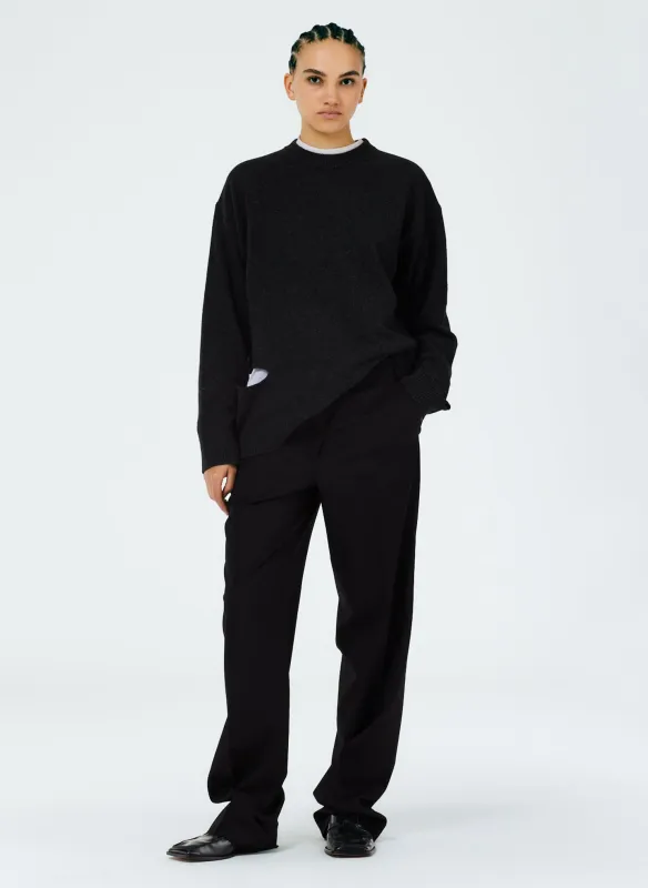 Refined Wool Tricotine Suiting Rodney Straight Leg made by Tibi