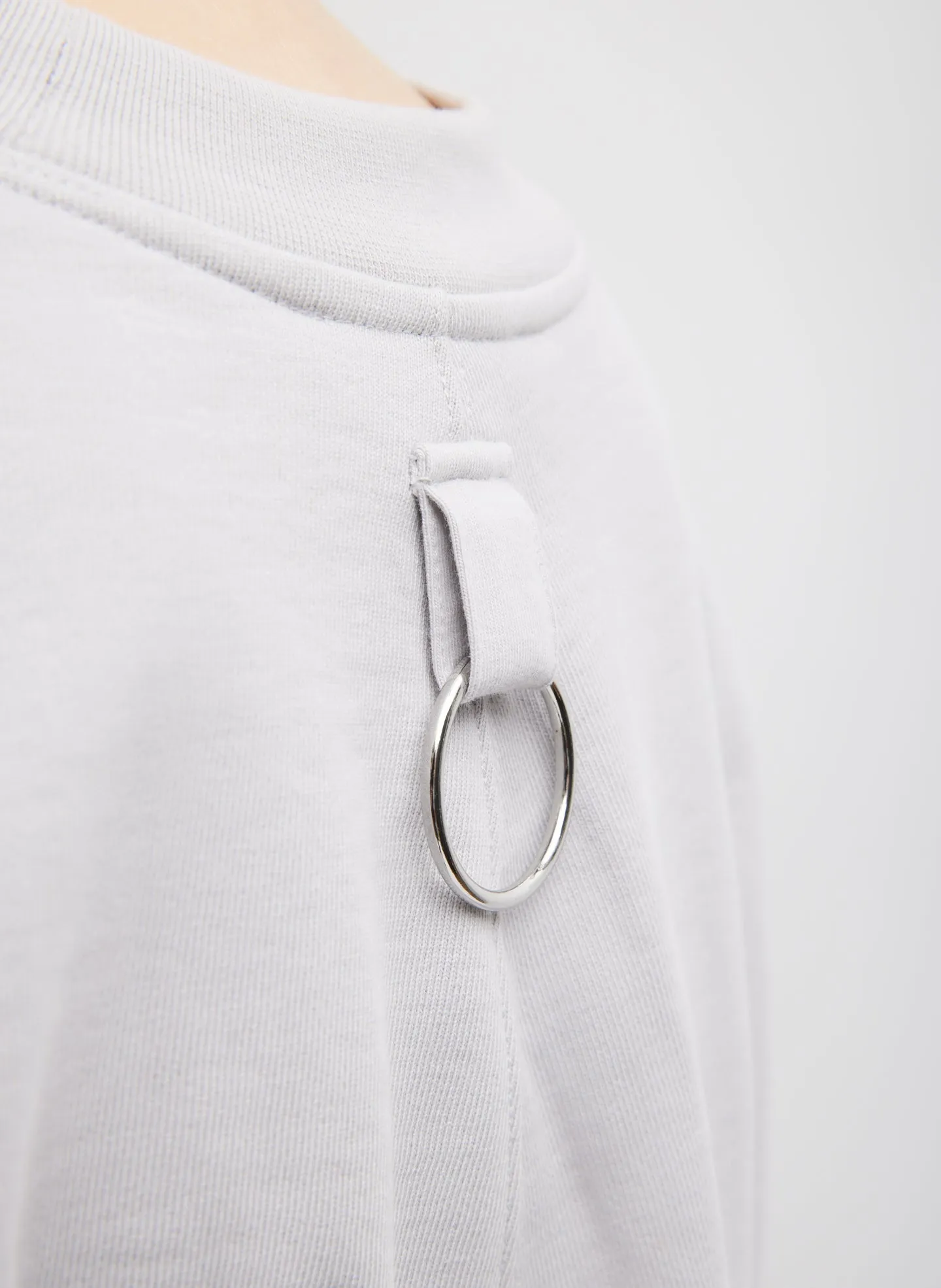 Cocoon Crewneck Sweatshirt sold by Tibi product image thumbnail 3