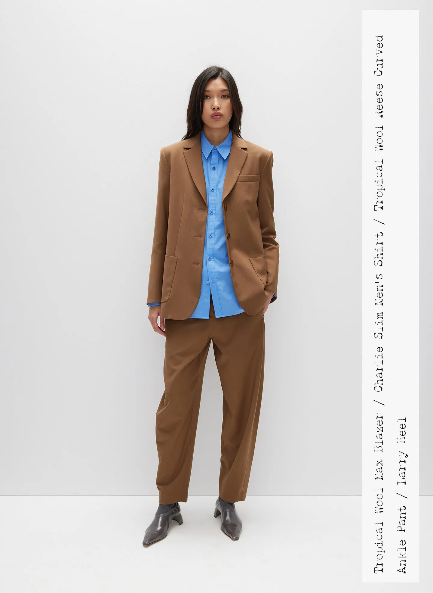 Charlie Men's Slim Shirt sold by Tibi product image thumbnail 2