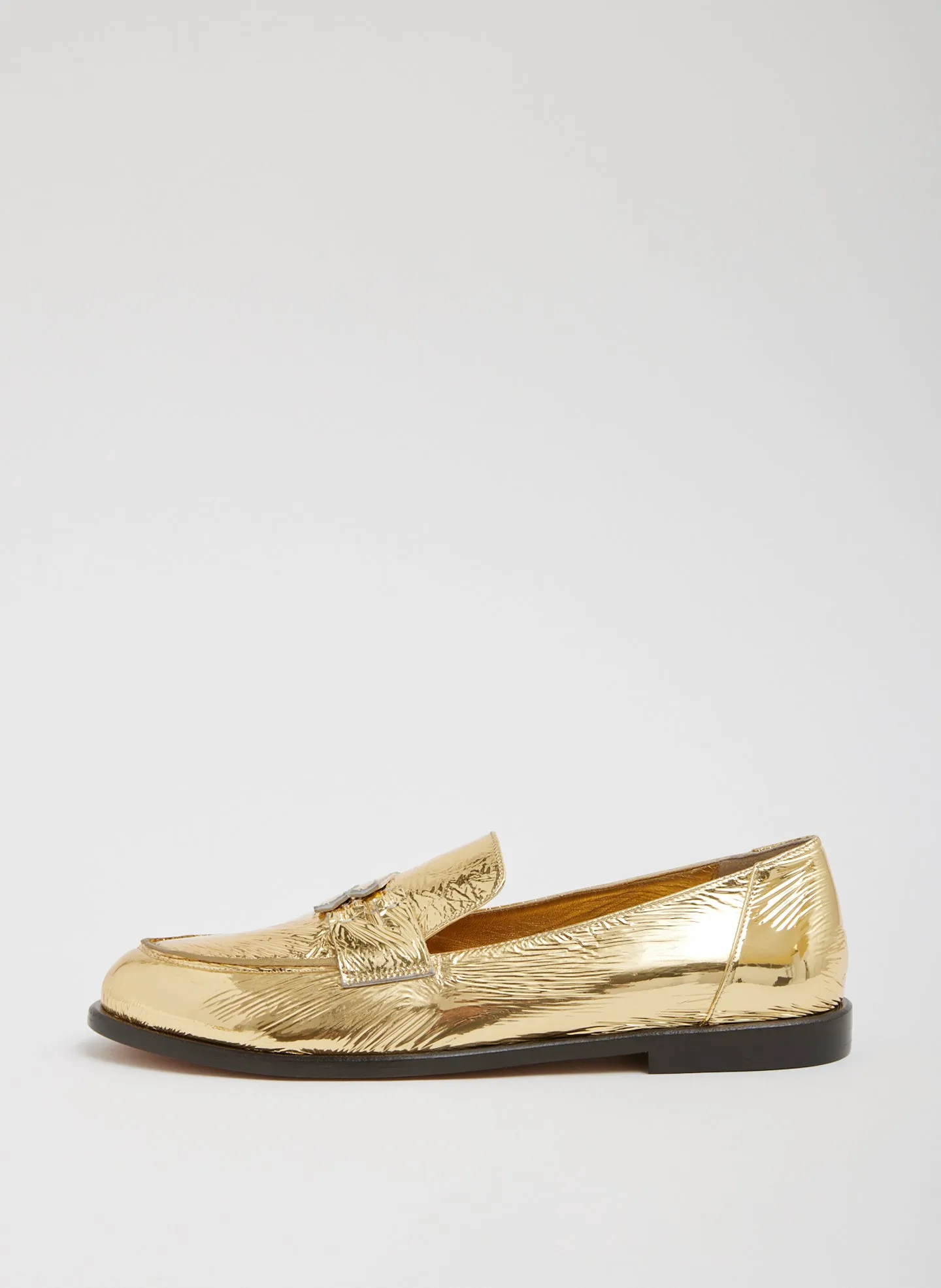 Nacho Metallic Loafer sold by Tibi