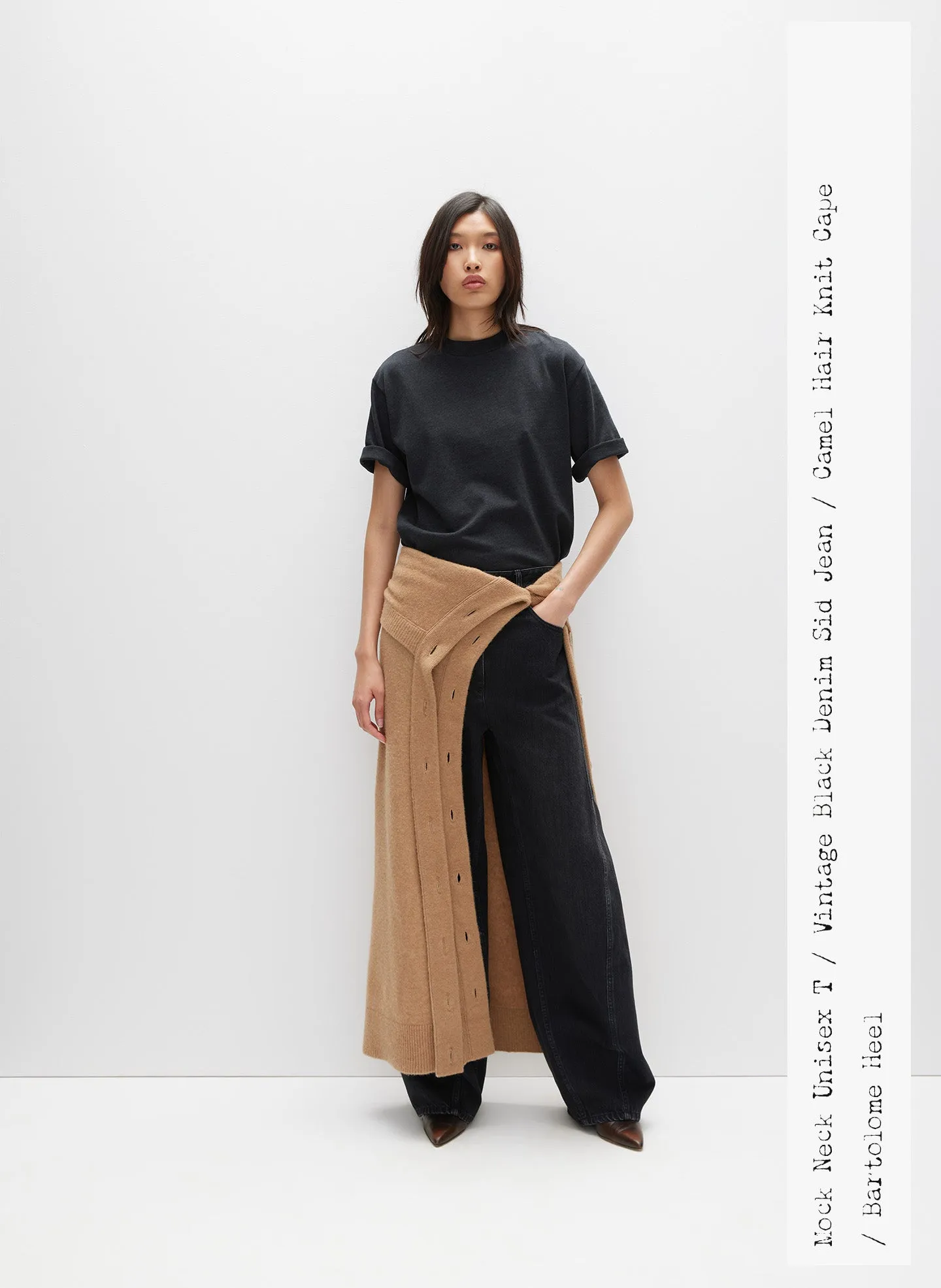 Vintage Black Denim Sid Jean sold by Tibi product image thumbnail 2