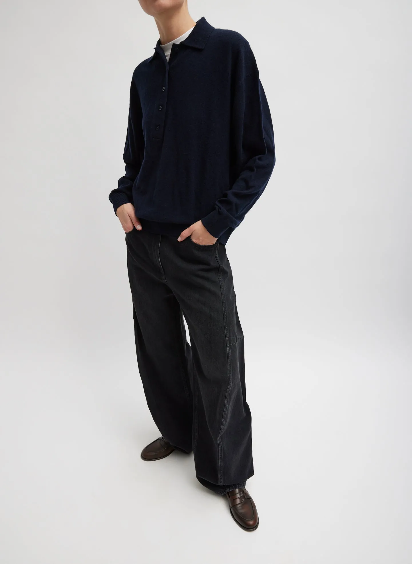 Vintage Black Denim Sid Jean sold by Tibi product image thumbnail 4