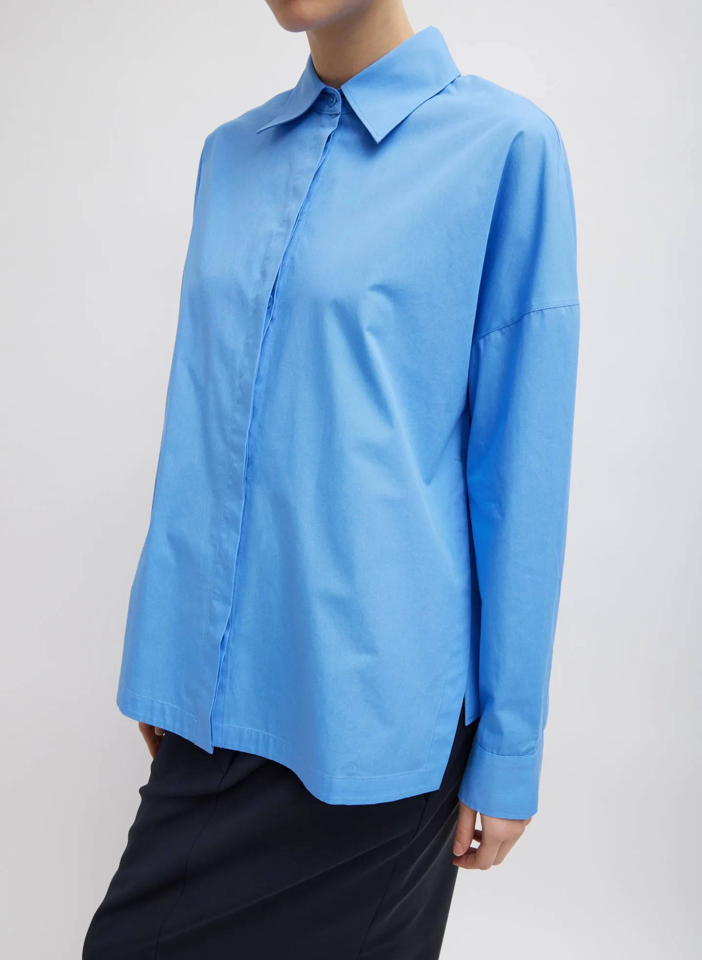 Gabe Oversized Shirt sold by Tibi product image thumbnail 3