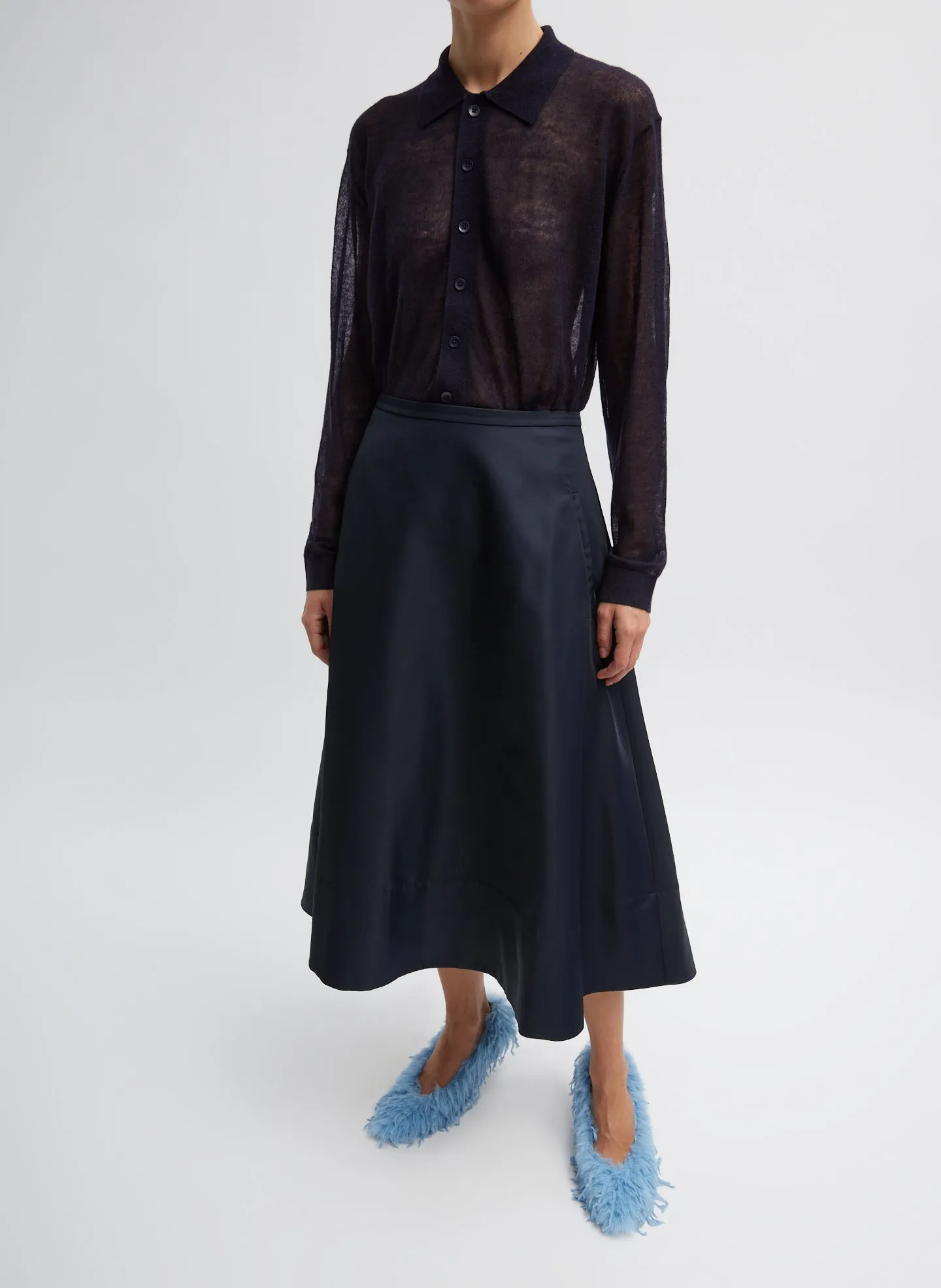 Eco Nylon Circle Skirt sold by Tibi product image thumbnail 5