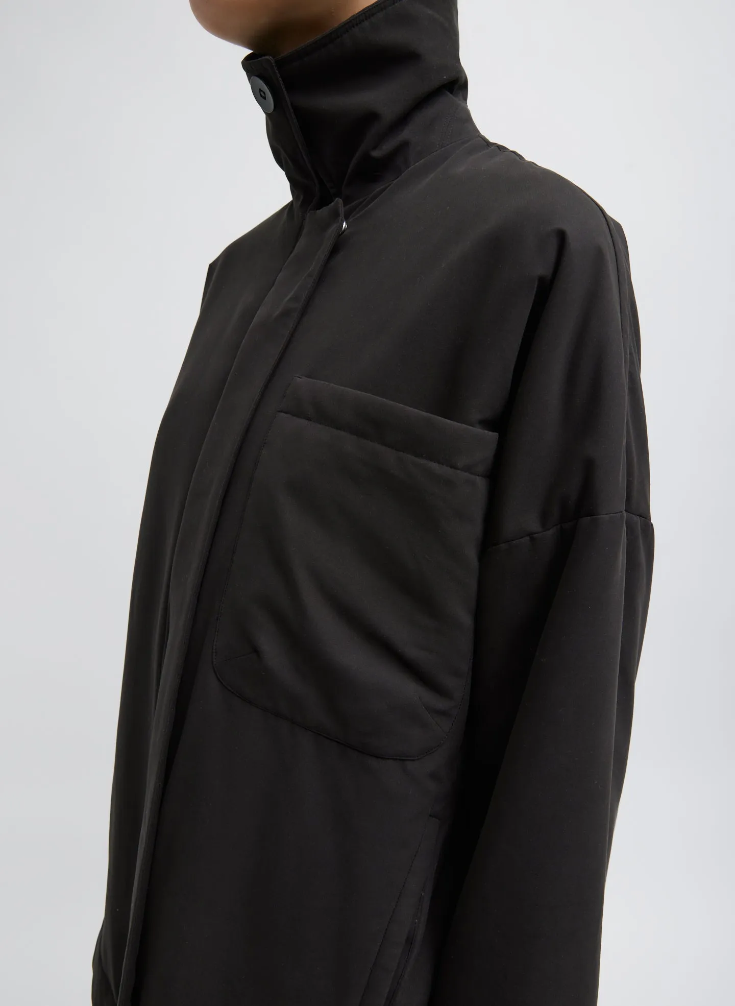 Clyde Padding Shirt Jacket sold by Tibi product image thumbnail 4