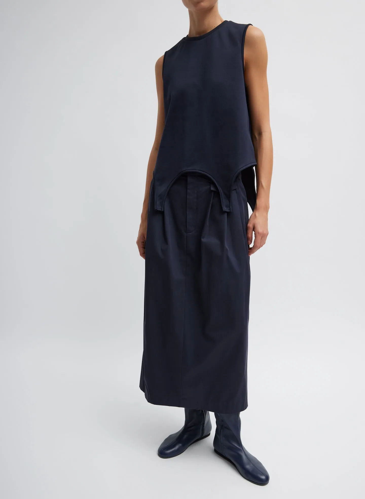 Active Knit Flip Tank sold by Tibi product image thumbnail 5