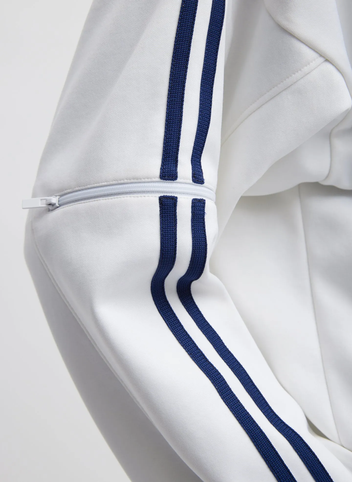 Active Knit Zipper Detailed Track Jacket sold by Tibi product image thumbnail 3