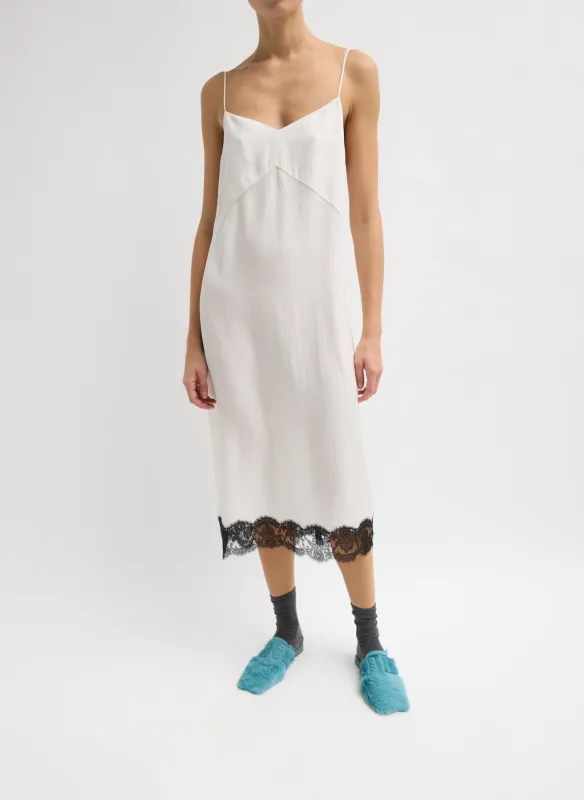 Lace Applique Slip Dress sold by Tibi