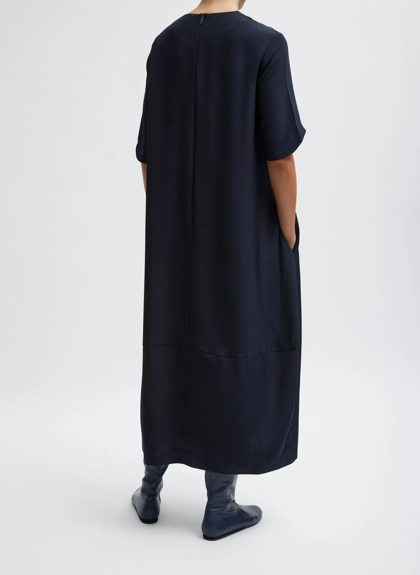 4-Ply Silk T-Shirt Dress sold by Tibi product image thumbnail 4