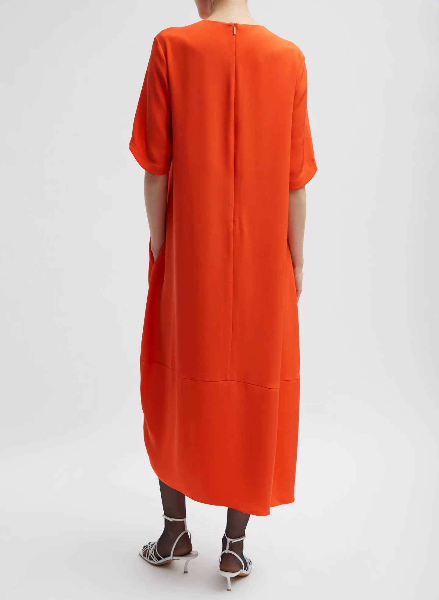 4-Ply Silk T-Shirt Dress sold by Tibi product image thumbnail 4