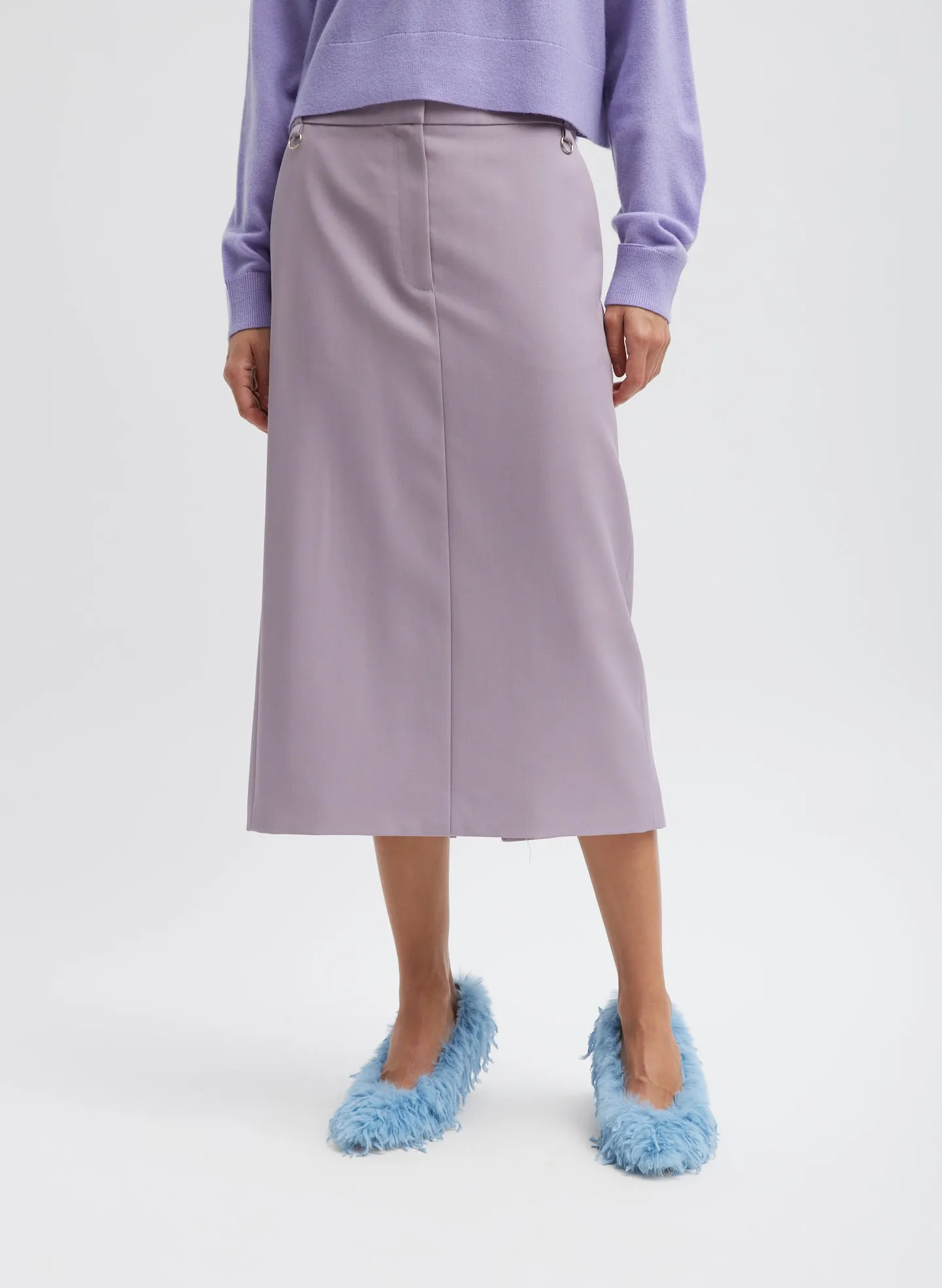 Grain De Poudre Convertible Pleated Skirt sold by Tibi product image thumbnail 4