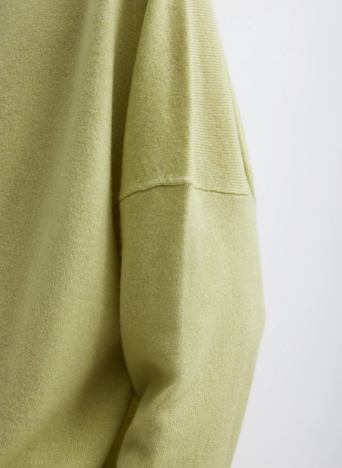 Washable Cashmere Warp V-Neck Pullover sold by Tibi product image thumbnail 2