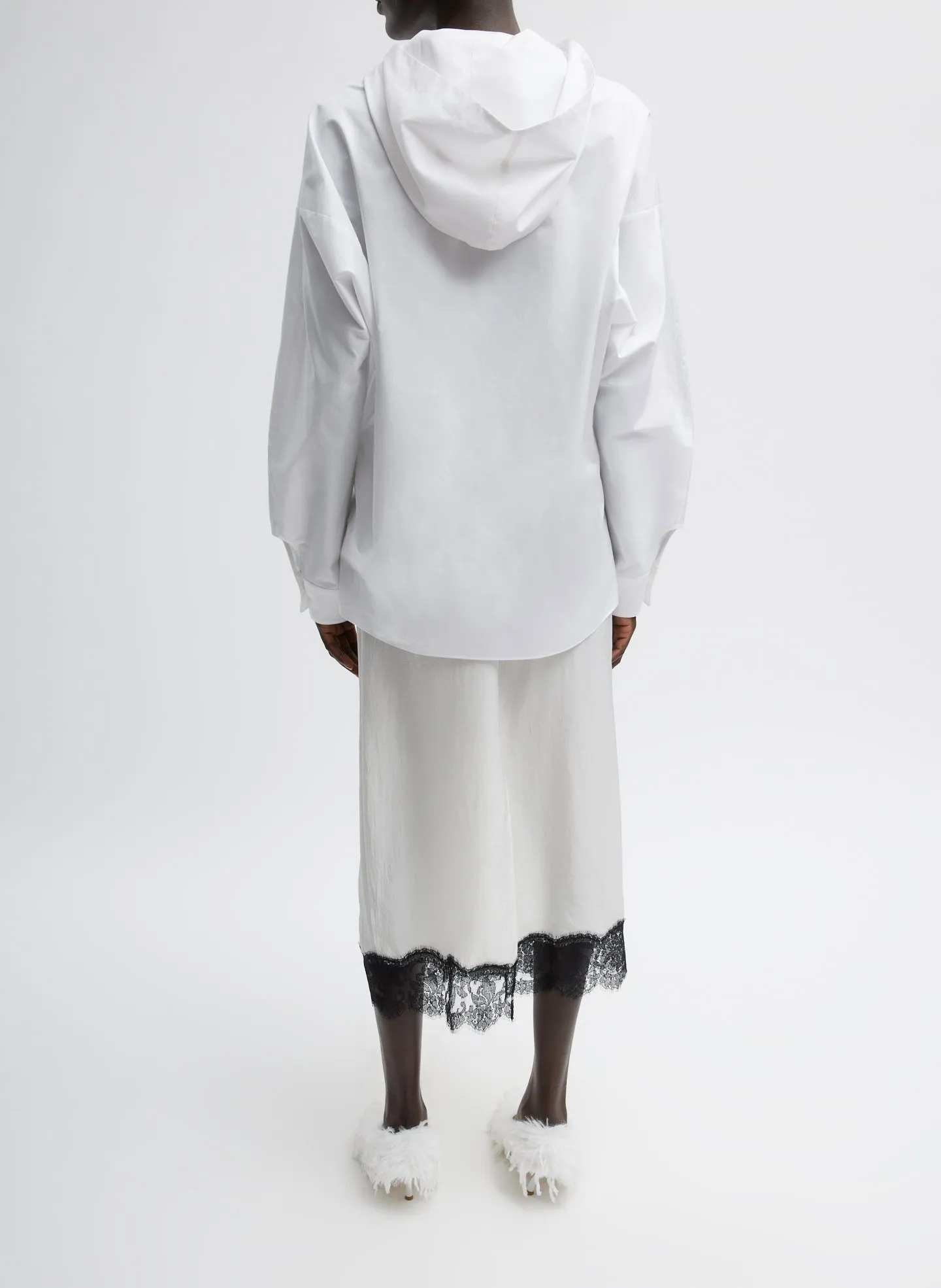 Lace Applique Slip Skirt sold by Tibi product image thumbnail 2