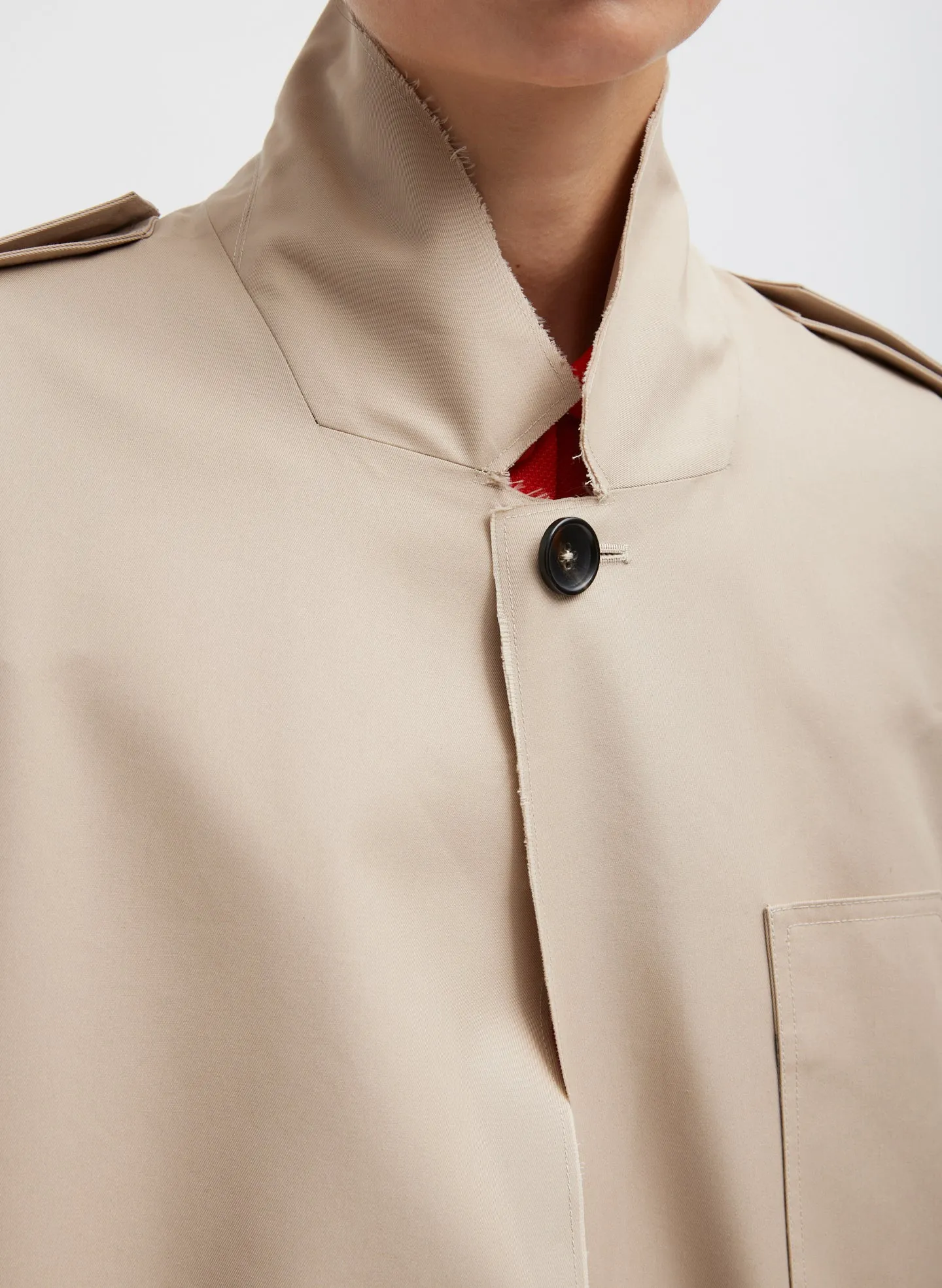 Reversible Cuffed Trench sold by Tibi product image thumbnail 4