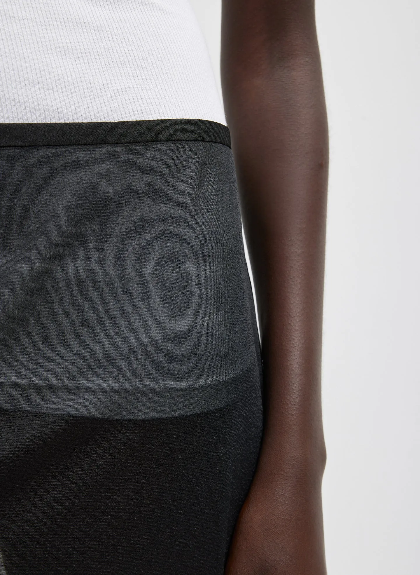 Sheer Gauze Maxi Pencil Skirt sold by Tibi product image thumbnail 4