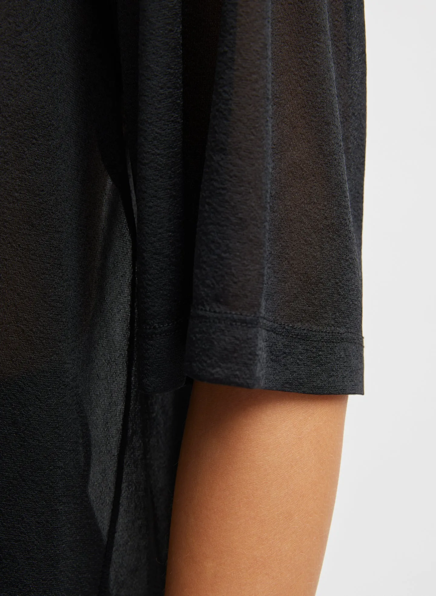 Sheer Gauze Easy T-Shirt sold by Tibi product image thumbnail 4