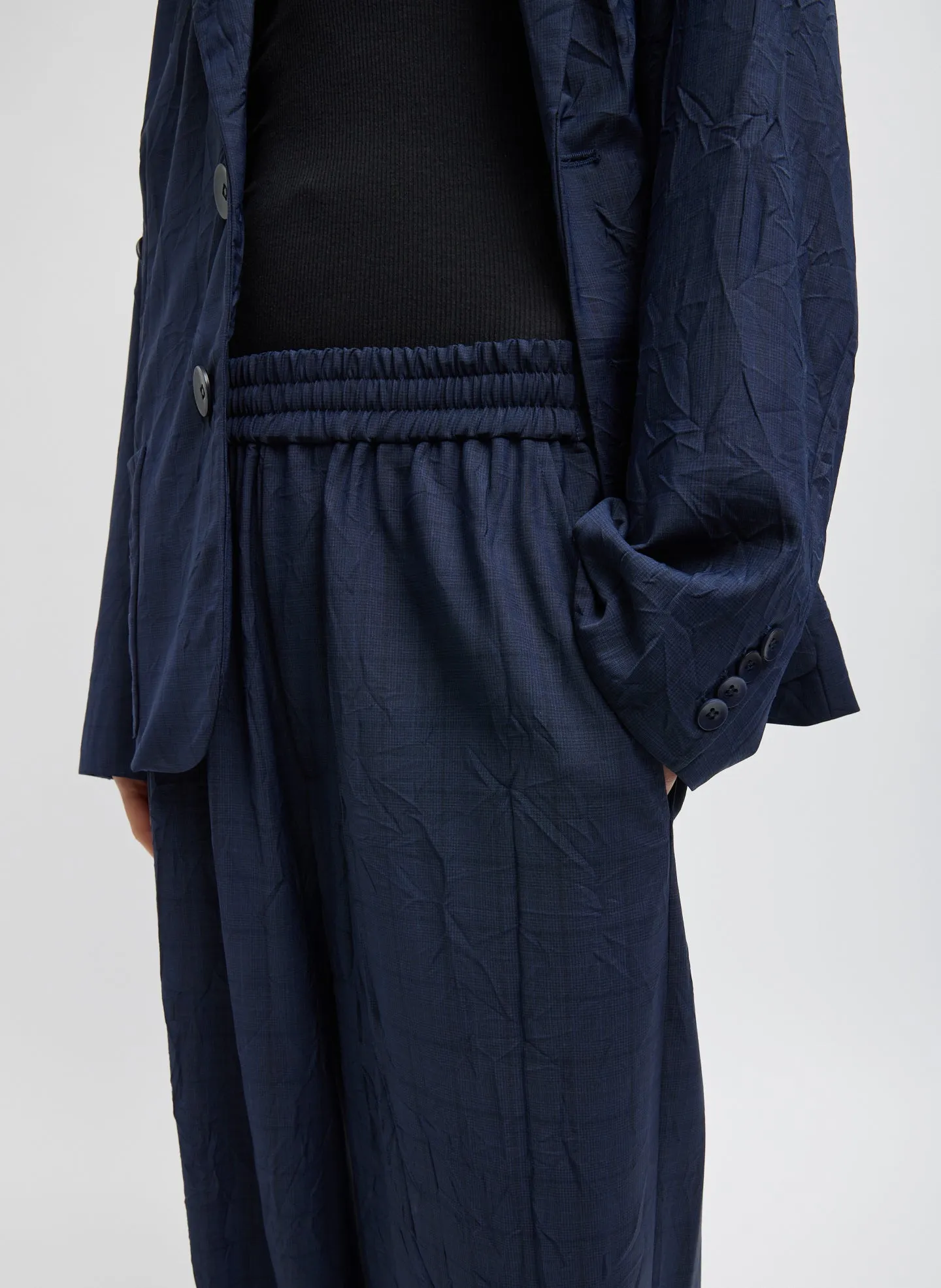 Harold Suiting Wide Leg Pull On Pant sold by Tibi product image thumbnail 2