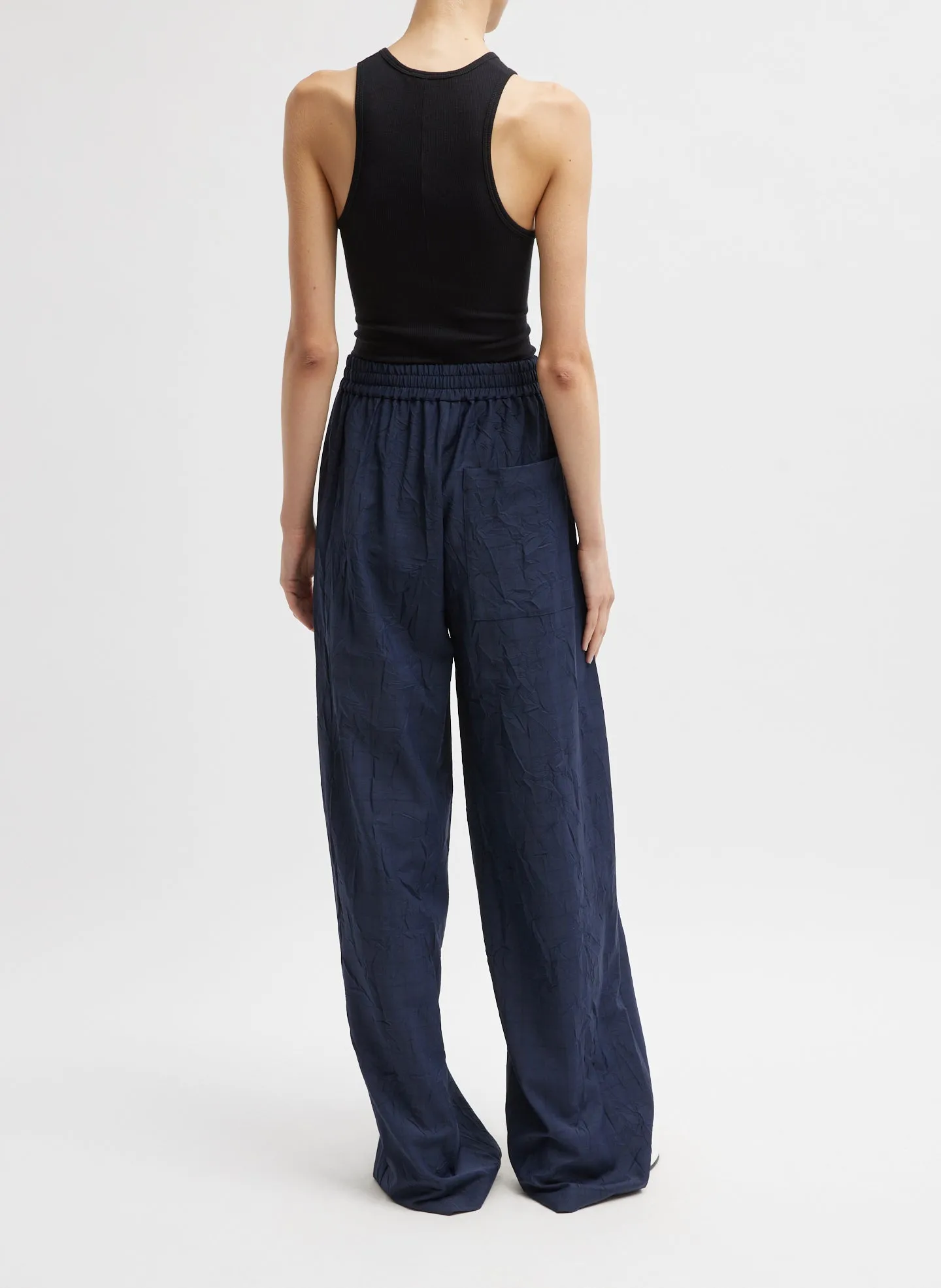 Harold Suiting Wide Leg Pull On Pant sold by Tibi product image thumbnail 3