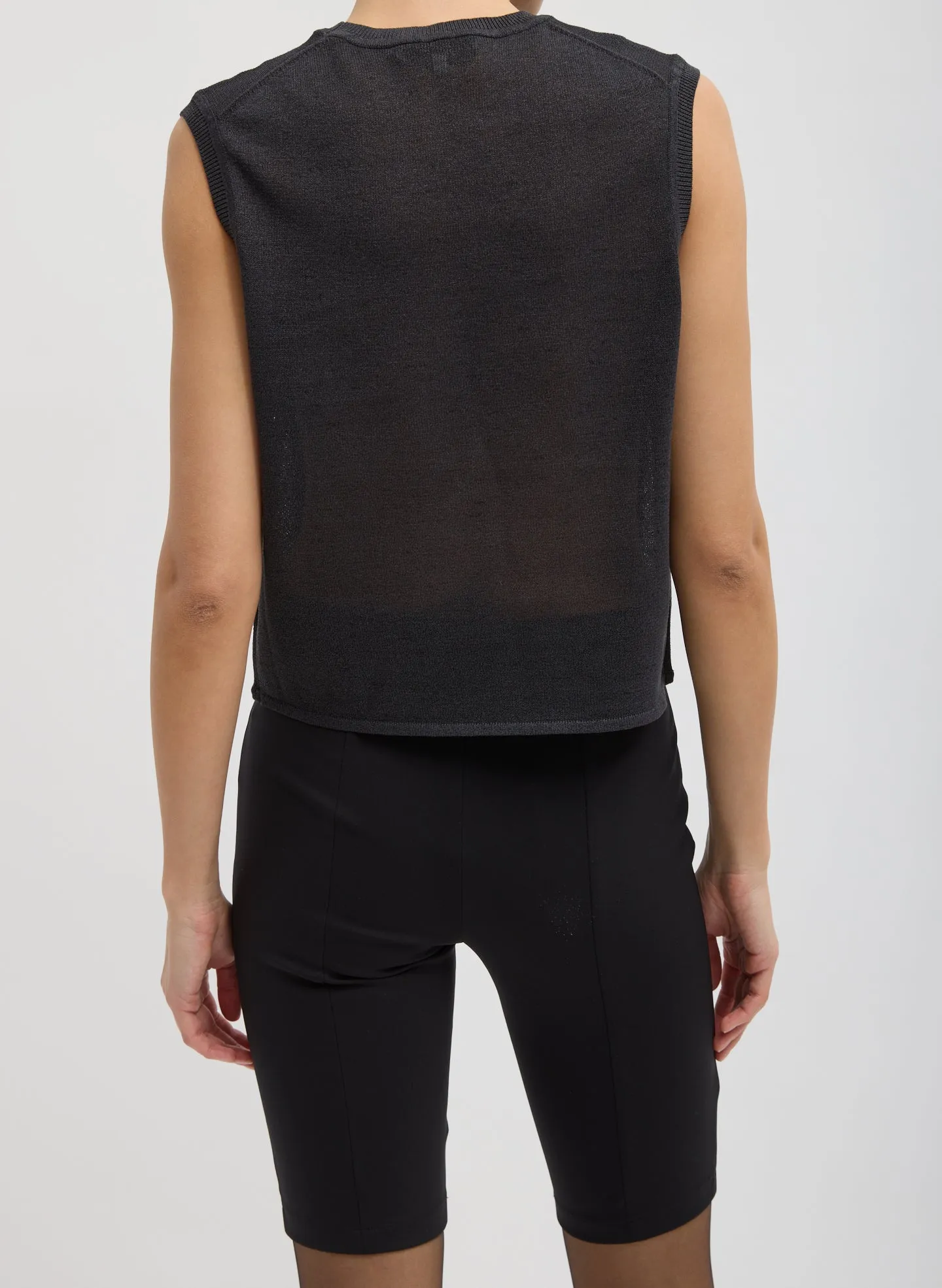Crispy Sleeveless Sweater sold by Tibi product image thumbnail 4