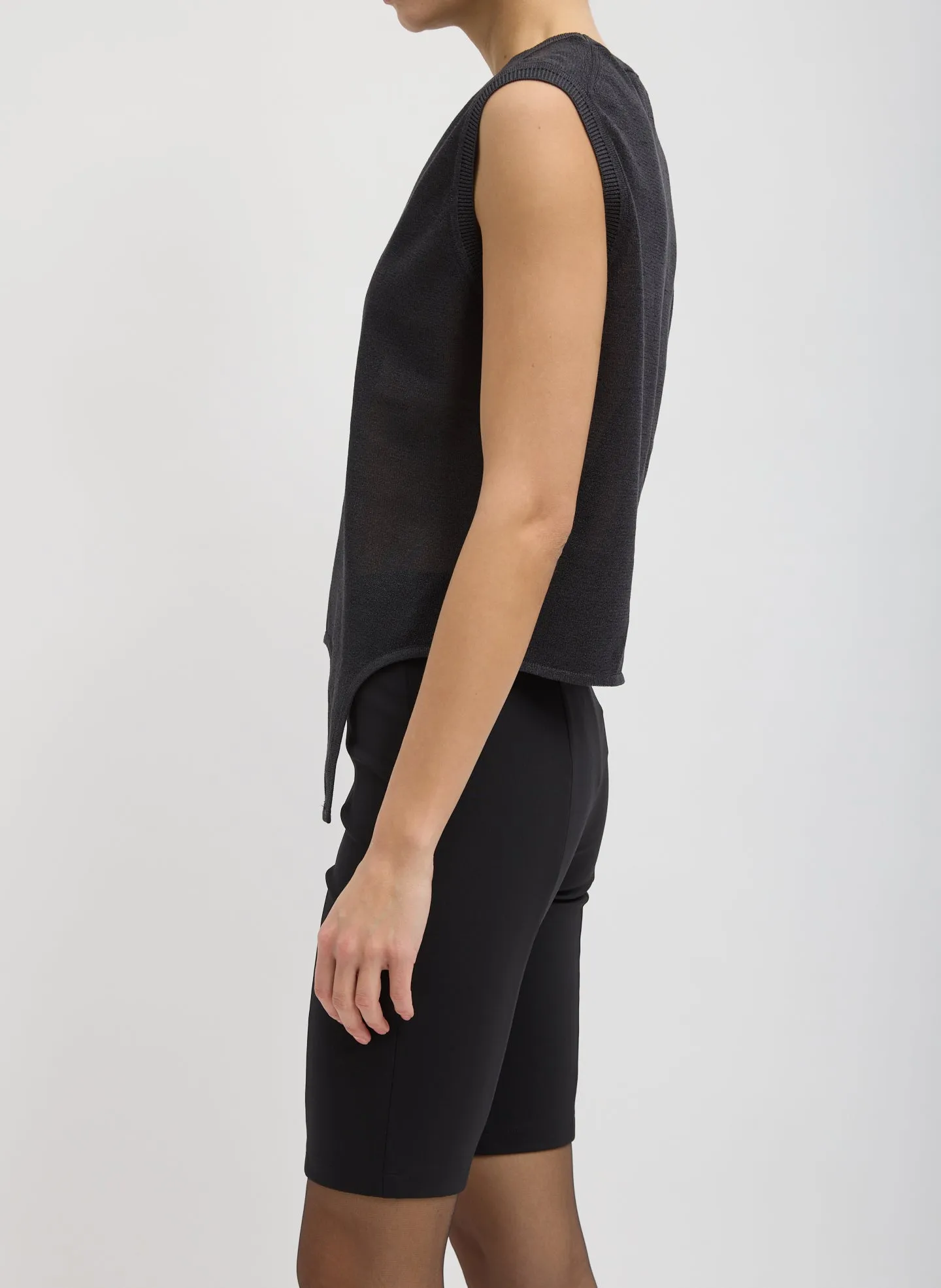 Crispy Sleeveless Sweater sold by Tibi product image thumbnail 3
