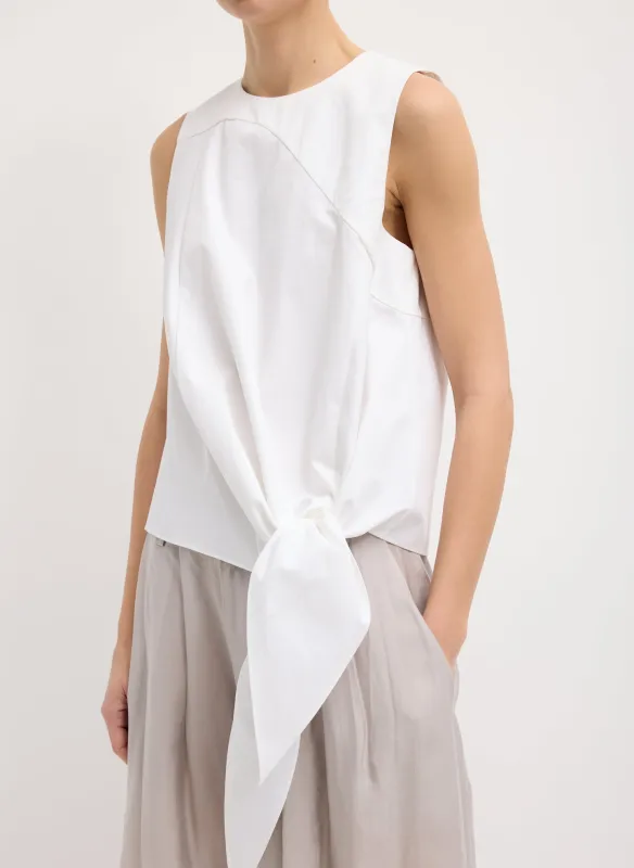 Bio Twill Easy Tie Top made by Tibi