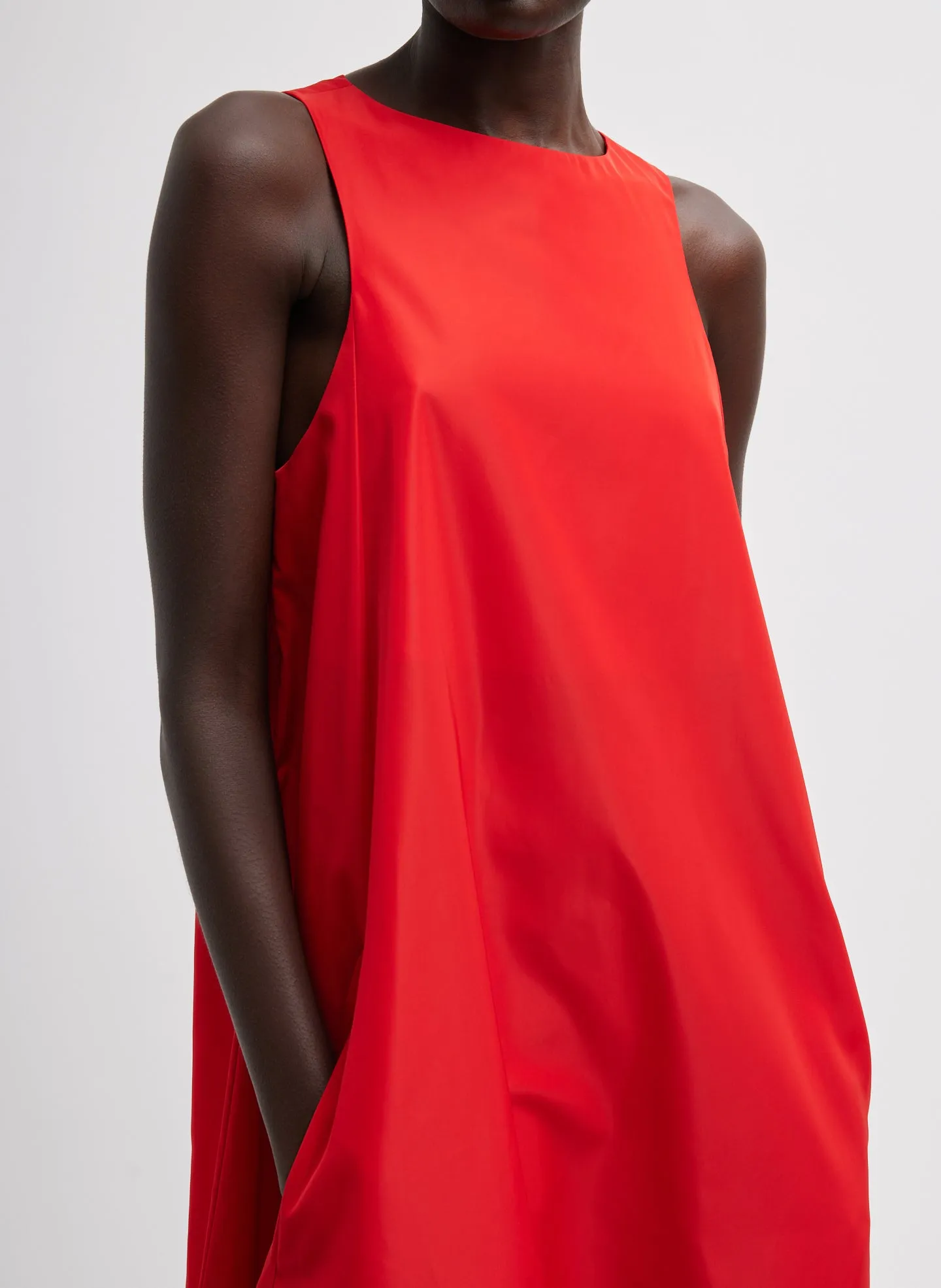 Italian Sporty Nylon Jalouise Dress sold by Tibi product image thumbnail 3