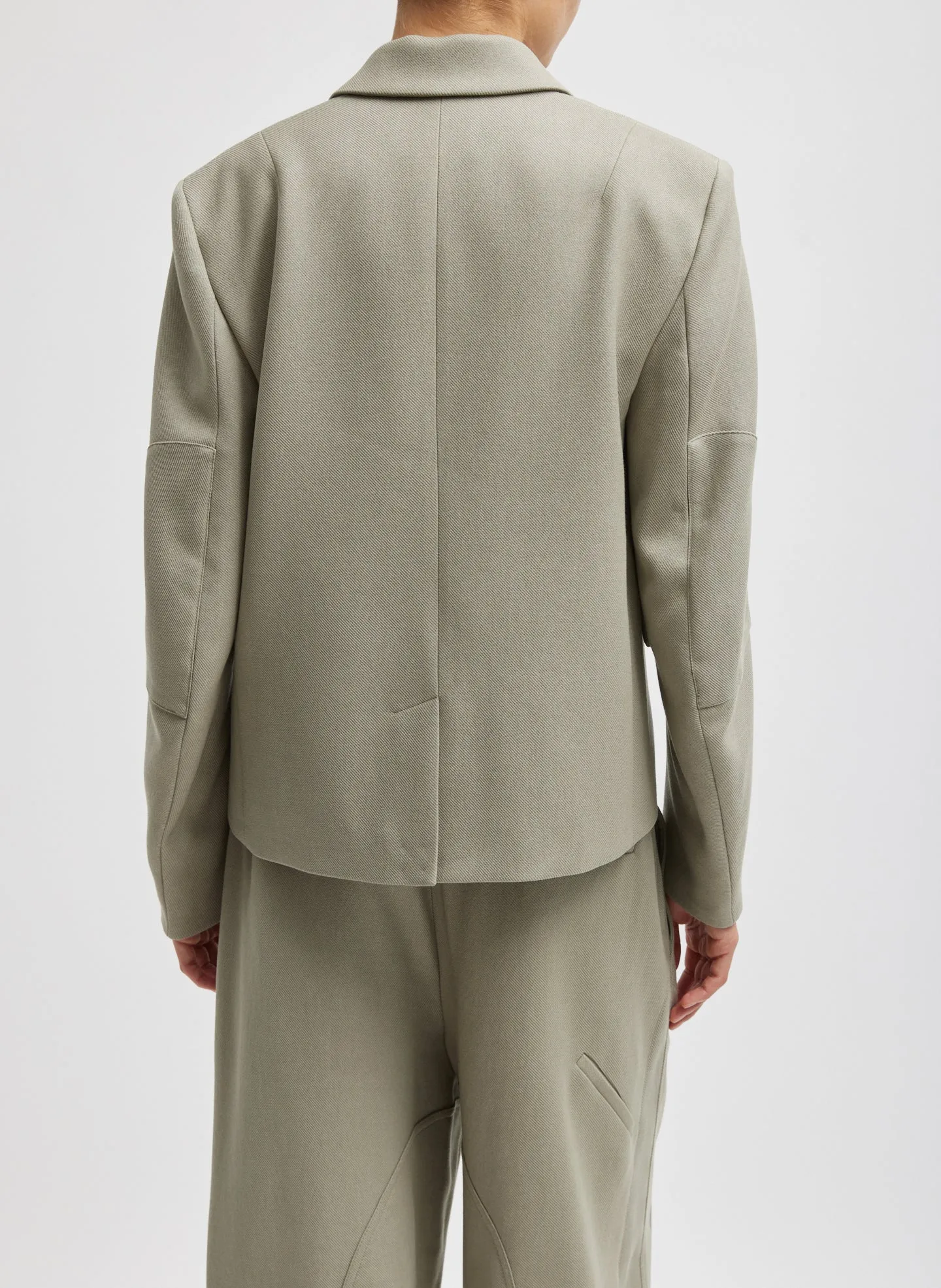 Cavalier Twill Shrunken Blazer sold by Tibi product image thumbnail 4
