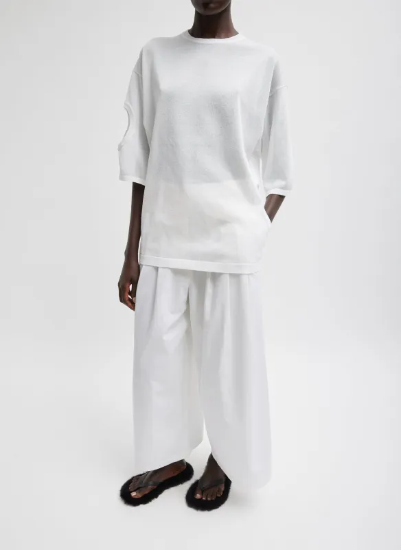 Crispy Sweater Oversized Easy T-Shirt made by Tibi