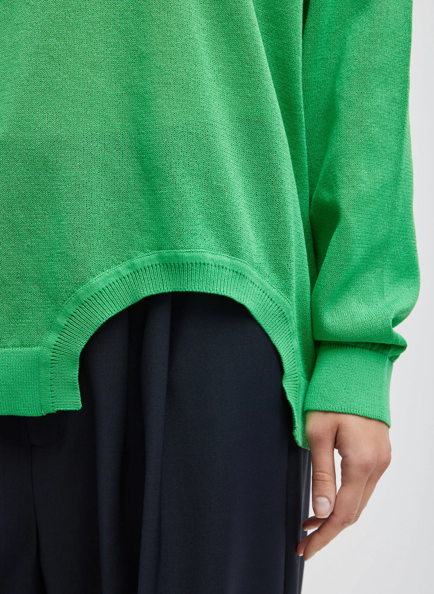 Crispy Sweater With Cut Out Detail sold by Tibi product image thumbnail 2