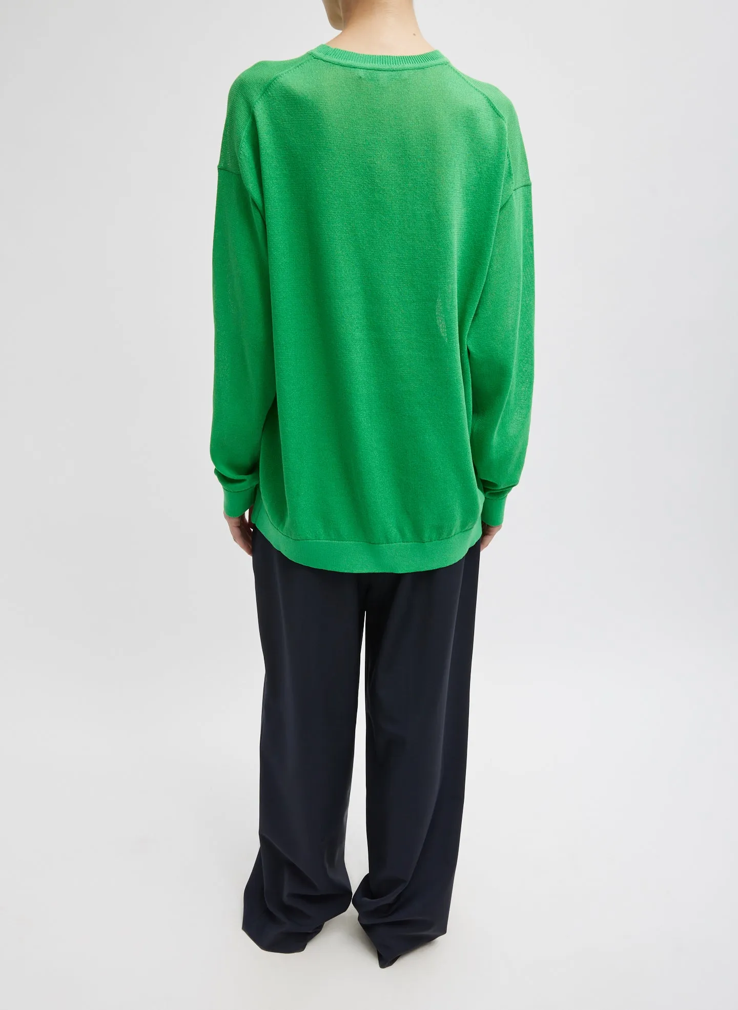 Crispy Sweater With Cut Out Detail sold by Tibi product image thumbnail 4