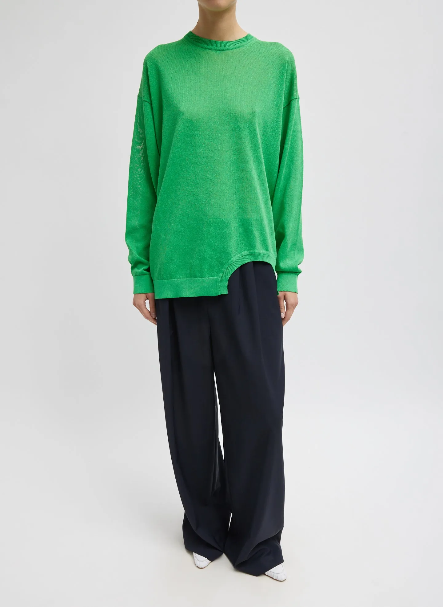 Crispy Sweater With Cut Out Detail sold by Tibi product image thumbnail 3