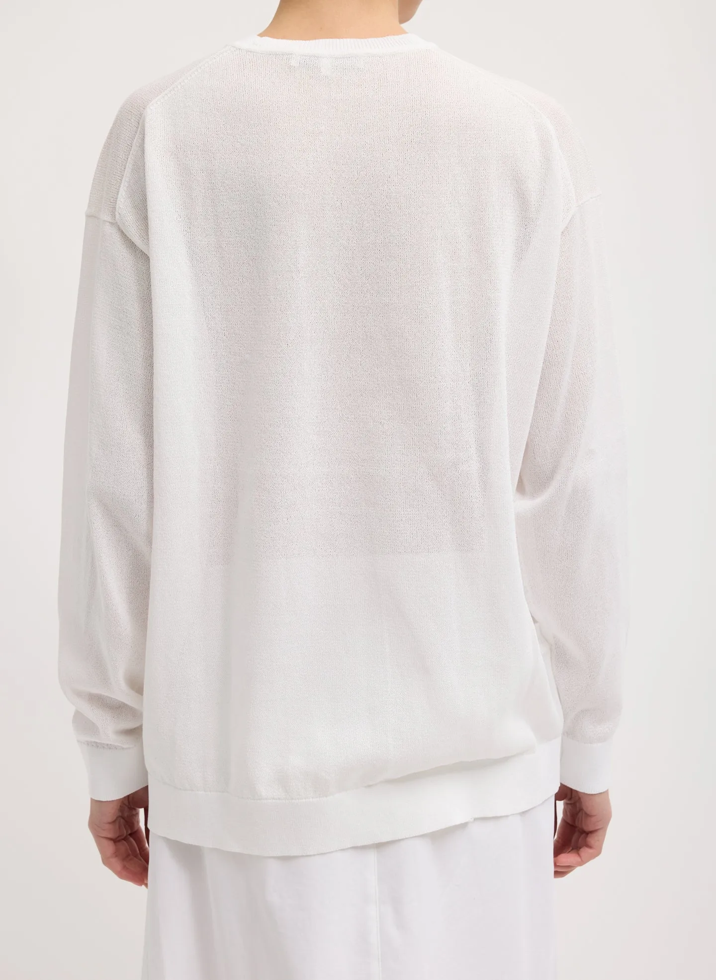 Crispy Sweater With Cut Out Detail sold by Tibi product image thumbnail 4