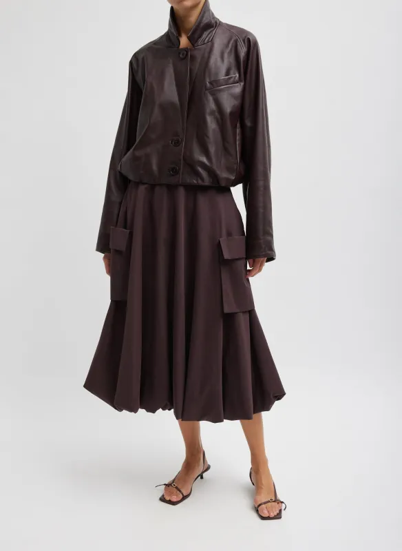 Bio Twill Bubble Skirt sold by Tibi