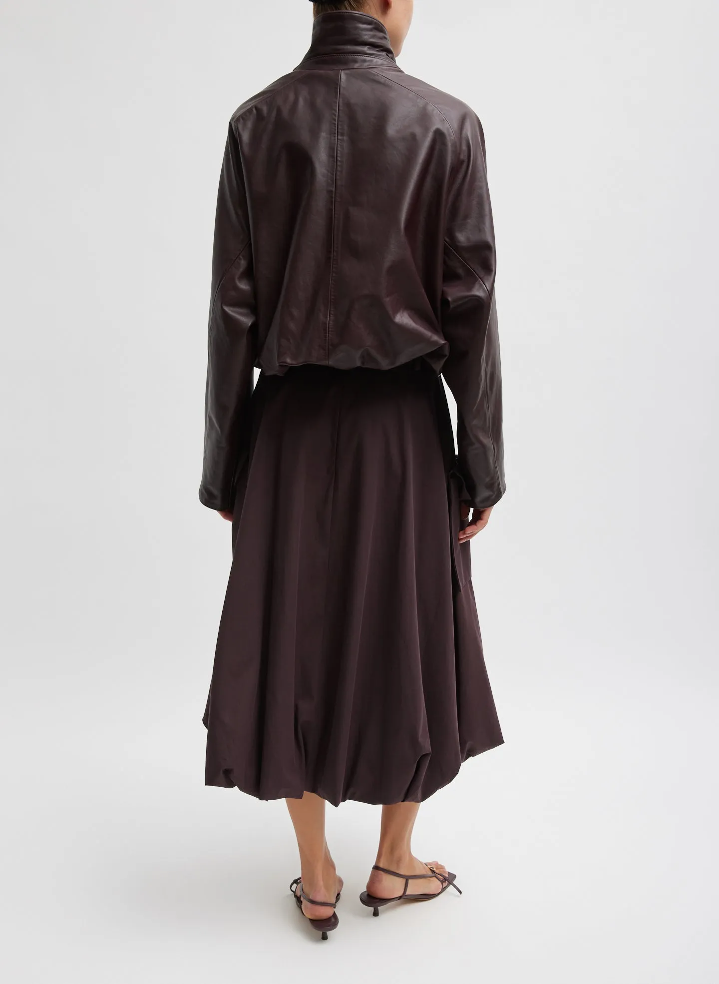 Bio Twill Bubble Skirt sold by Tibi product image thumbnail 4