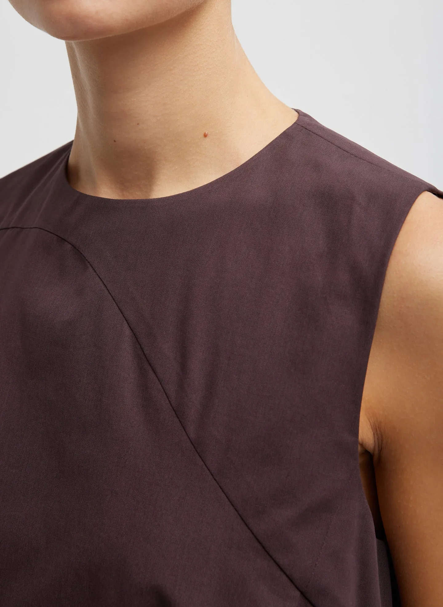 Bio Twill Easy Tie Top sold by Tibi product image thumbnail 2