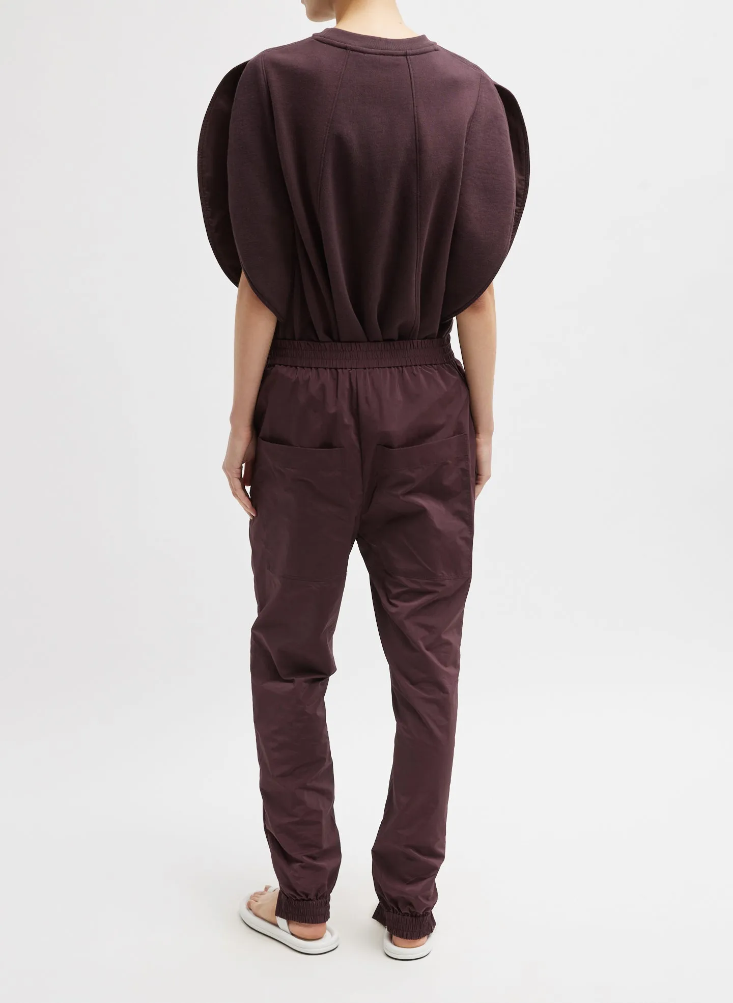 Nylon Zipper Jogger sold by Tibi product image thumbnail 4