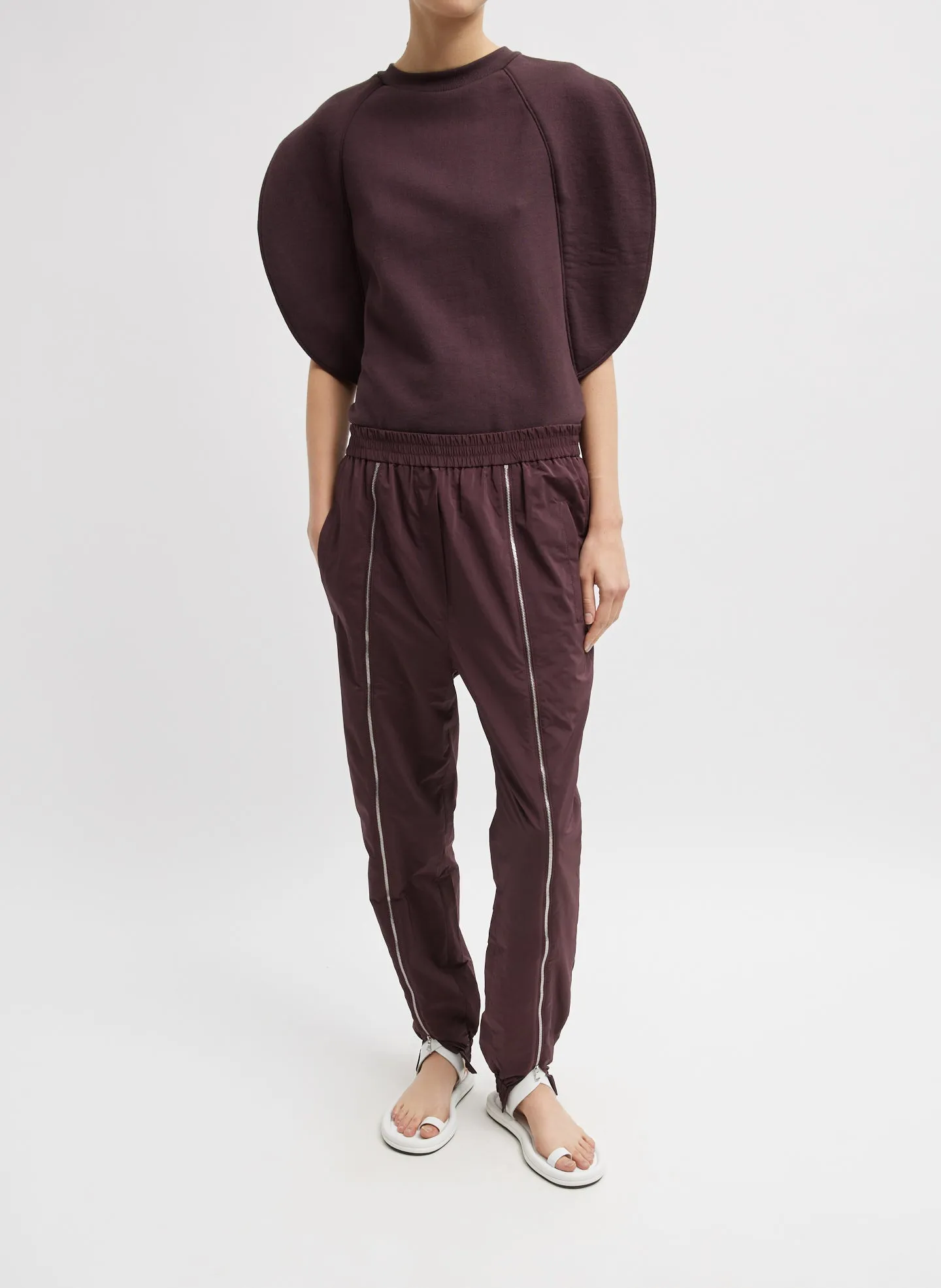 Nylon Zipper Jogger sold by Tibi
