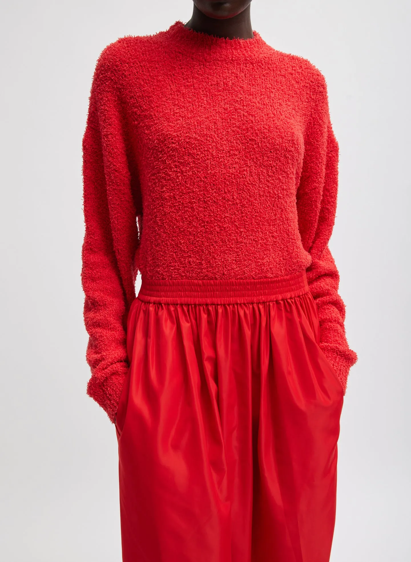 Serviette Crewneck Easy Pullover sold by Tibi product image thumbnail 3