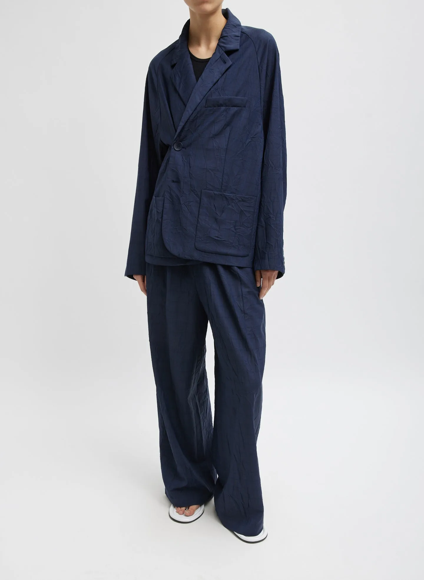 Harold Raglan Sleeve Blazer sold by Tibi product image thumbnail 3