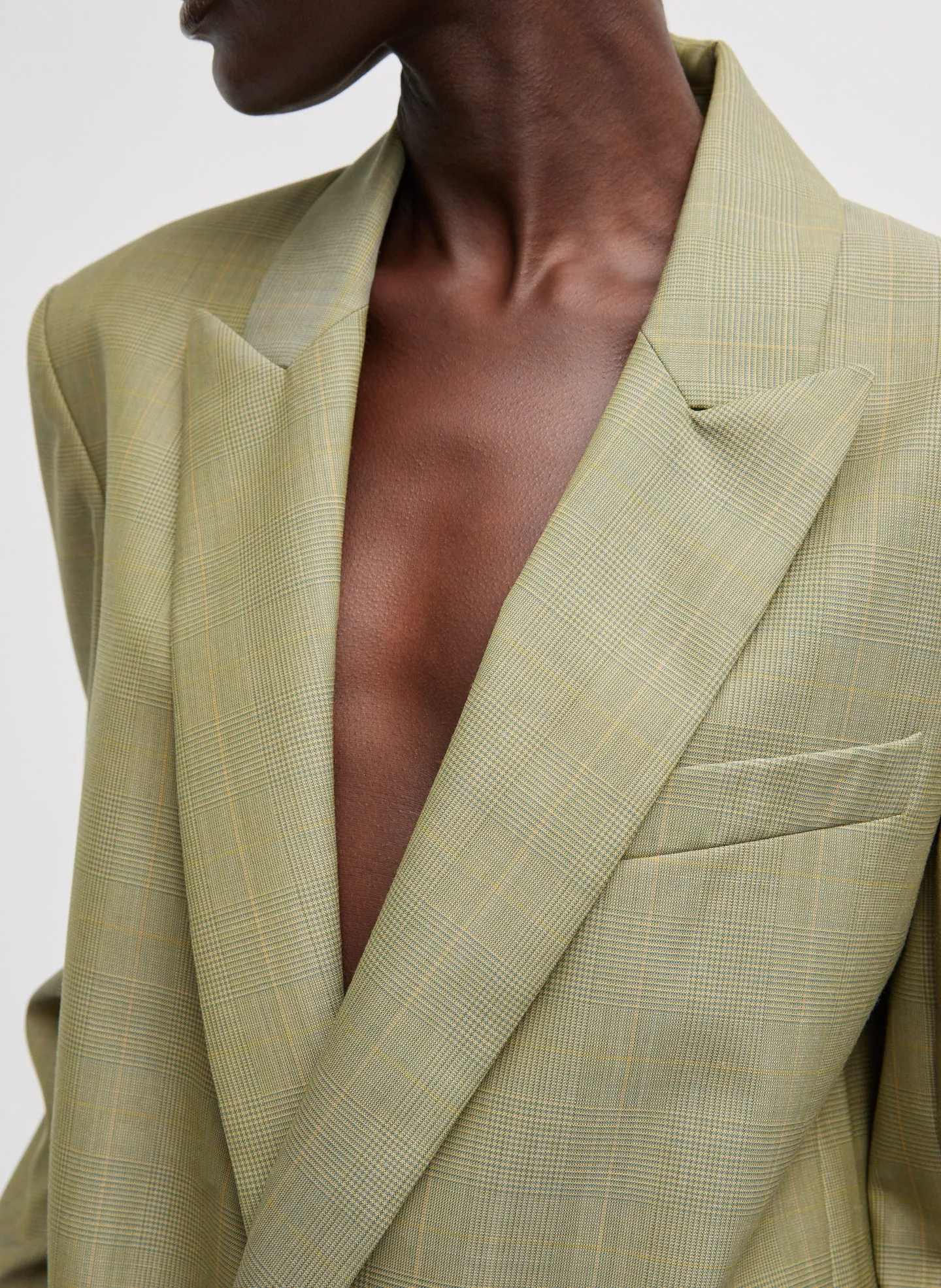Amelia Glenplaid Blazer sold by Tibi product image thumbnail 3