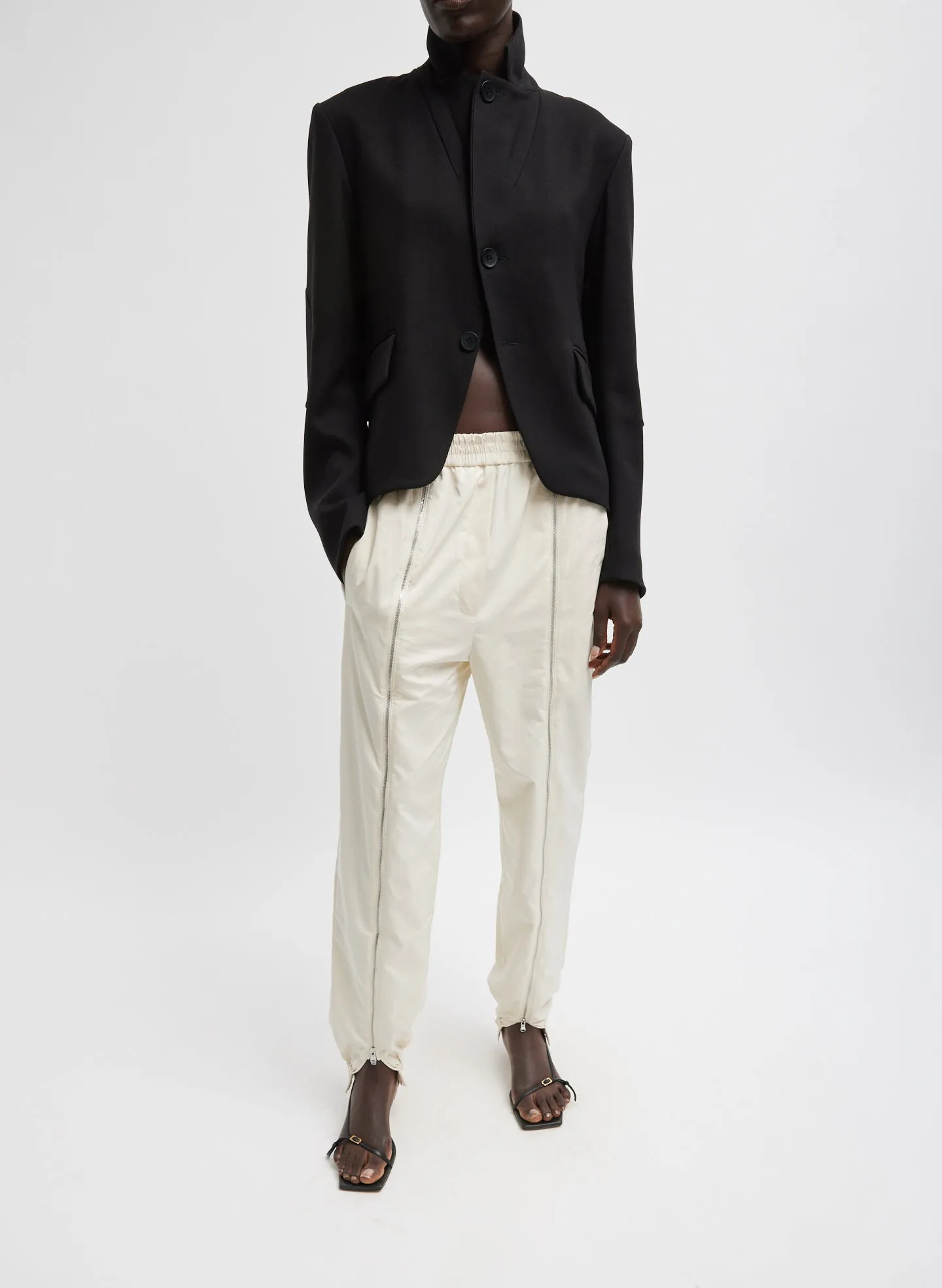 Cavalier Twill Shrunken Blazer sold by Tibi product image thumbnail 4