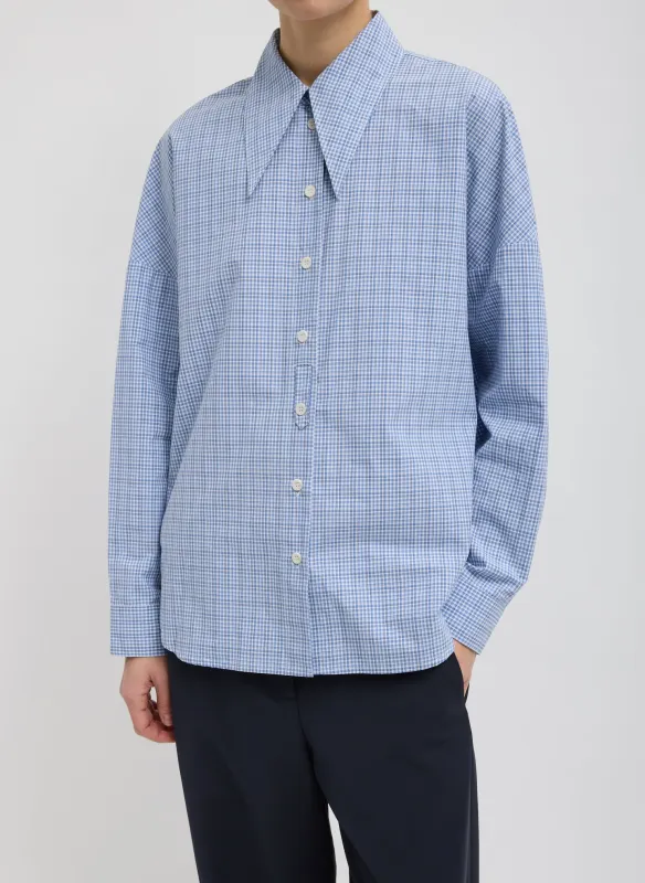 Franklin Oversized Shirt With Hem Detail made by Tibi