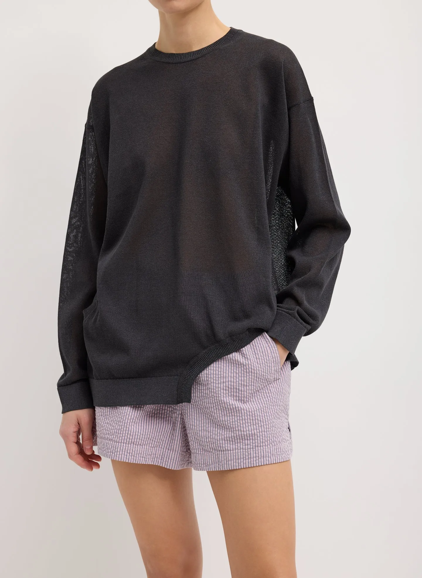 Crispy Sweater With Cut Out Detail sold by Tibi