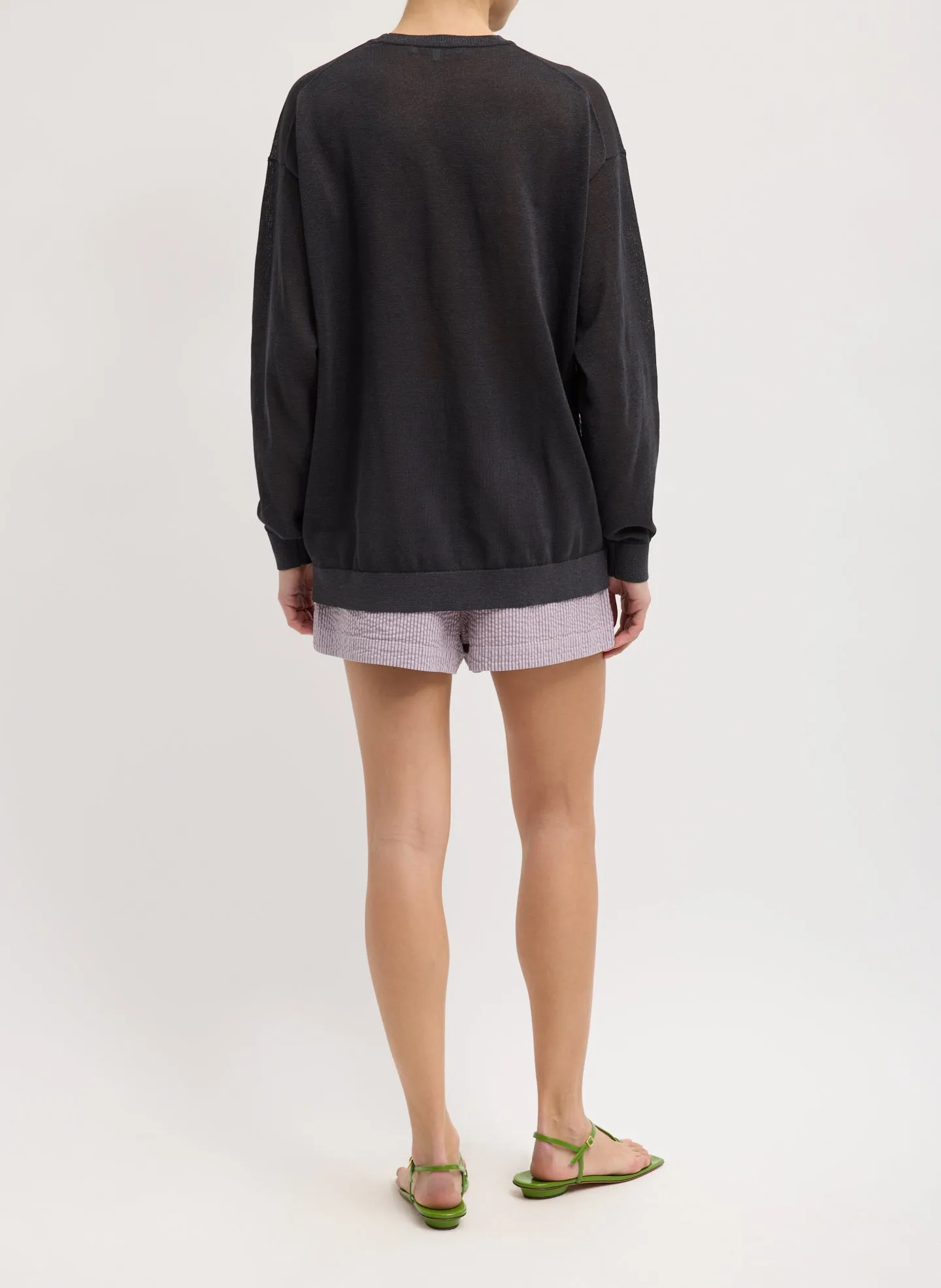 Crispy Sweater With Cut Out Detail sold by Tibi product image thumbnail 4